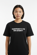 alineai.app T-shirt – Transparency is the new Authority.