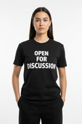 alineai.app T-shirt – Open for discussion.